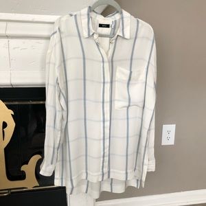 Urban Outfitters Plaid Blouse